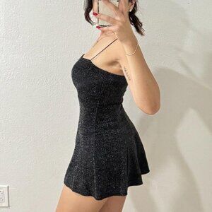 Women’s Urban Outfitters Romper Glitter Sparkle Size Small S Shiny